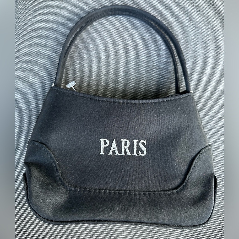NWOT Elegant Black Paris Women's Mini Cute Bag